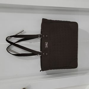 Vera Bradley brown big tote.